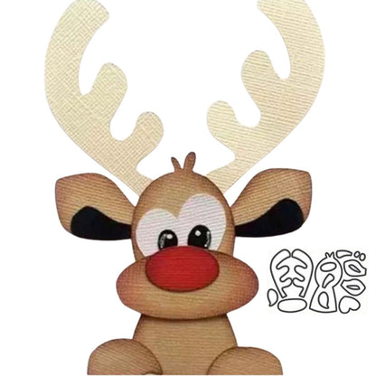 Suaje o Troquel Reno Narizón Dados de Corte / Suajes / Troqueles Hobbees