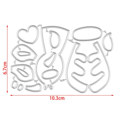 Suaje o Troquel Reno Narizón Dados de Corte / Suajes / Troqueles Hobbees