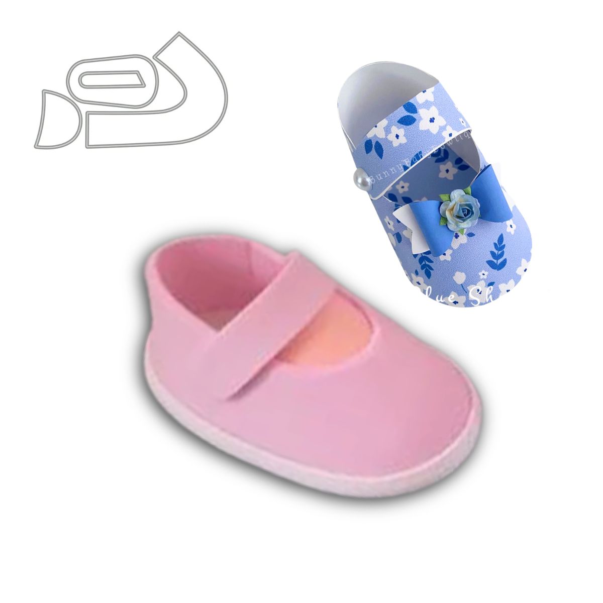 Suaje o Troquel de Troquel Zapatito de Bebé Dados de Corte / Suajes / Troqueles Hobbees