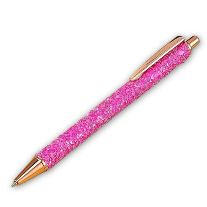 Pluma Depiladora Pink Glitter Sparkle Herramientas Hobbees