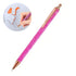 Pluma Depiladora Pink Glitter Sparkle Herramientas Hobbees