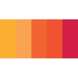 Rainbow Dye Ink Pad Desert Heat / Cojin de Tinta Multicolores Tintas Kaleidacolor