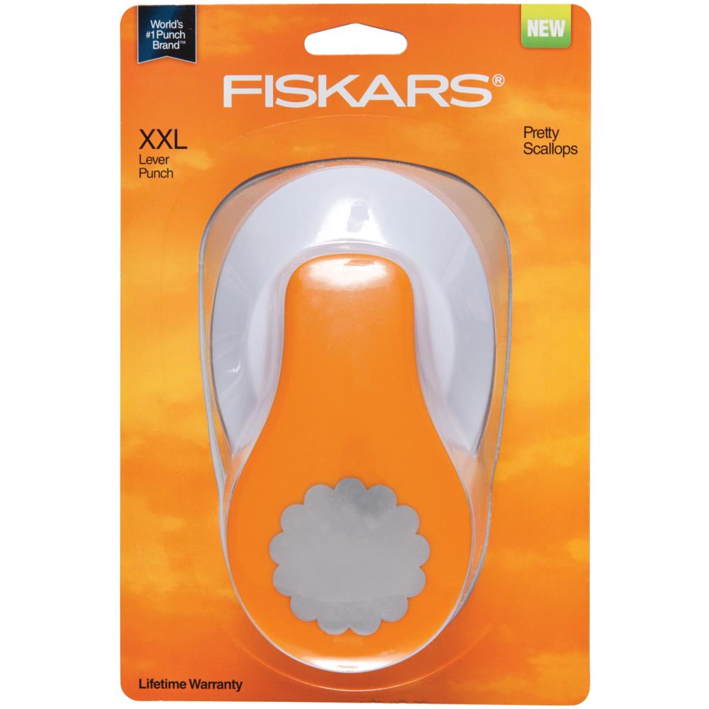Scalloped Circle Punch 2.5" / Perforadora de Círculo de Escalopa 6.35 cm DESCONTINUADO Fiskars