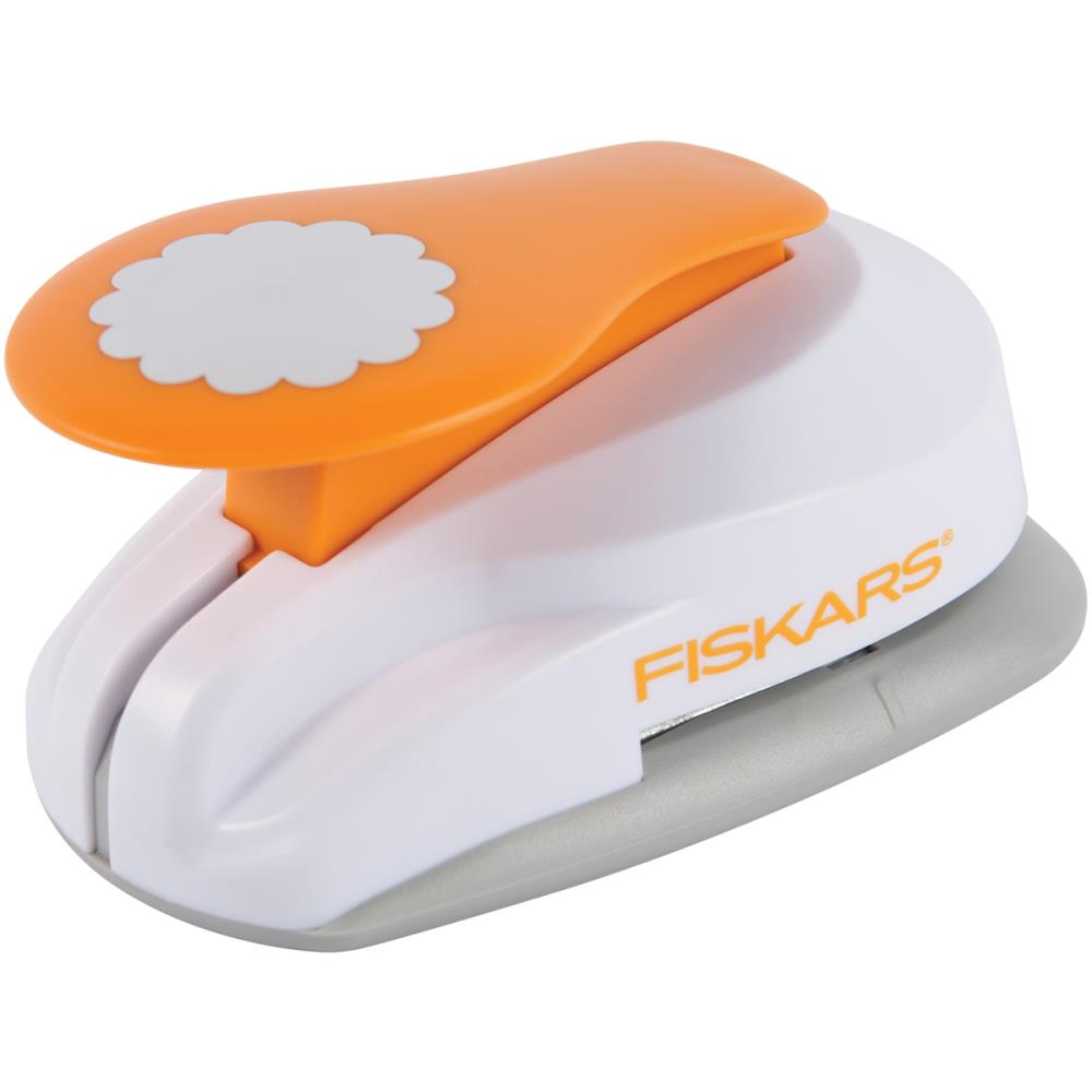 Scalloped Circle Punch 2.5" / Perforadora de Círculo de Escalopa 6.35 cm DESCONTINUADO Fiskars