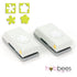 2 Pack Flower & Retro Flower Punches / Perforadoras de Flores Descontinuado Ek Success