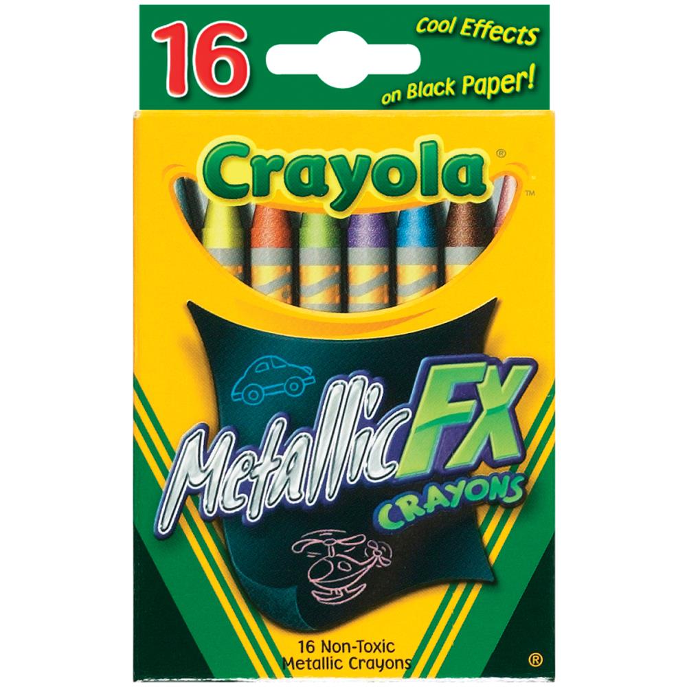 Metallic FX Crayons / Crayones Metálicos Descontinuado Crayola