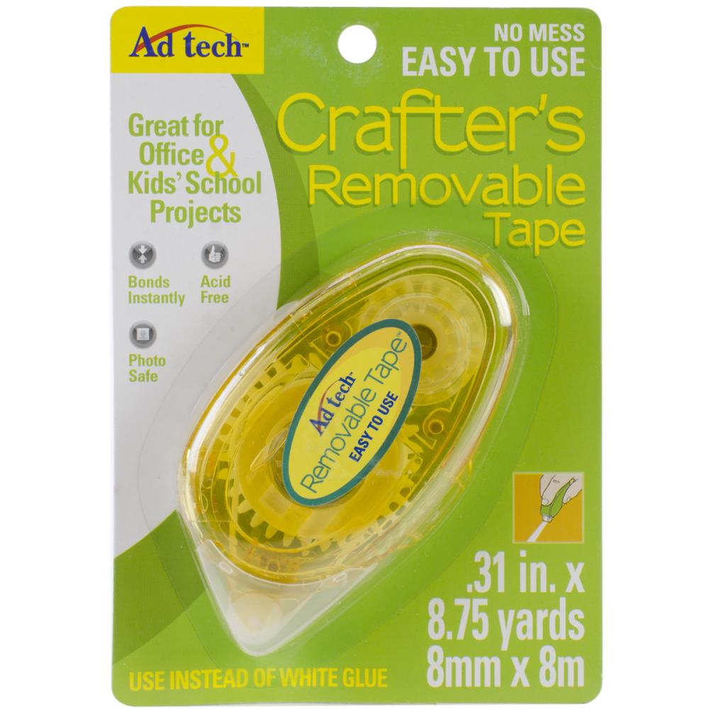 Crafter's Tape Removable Glue Runner / Adhesivo Reposicionable en Cinta
