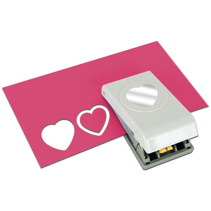 Hearts Layering Punch / Perforadora 3 en 1 Corazones Descontinuado Ek Success