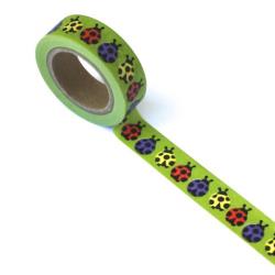 Washi Tape Lady Bug / Cinta Adhesiva Washi Tape Eyelet Outlet