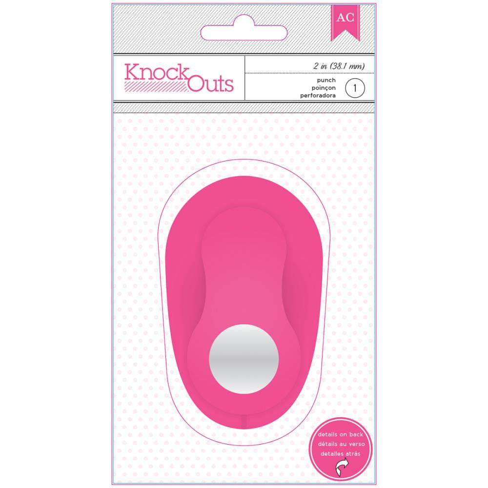 2" Circle Punch / Perforadora de Círculo 5.08 cm Descontinuado American Crafts