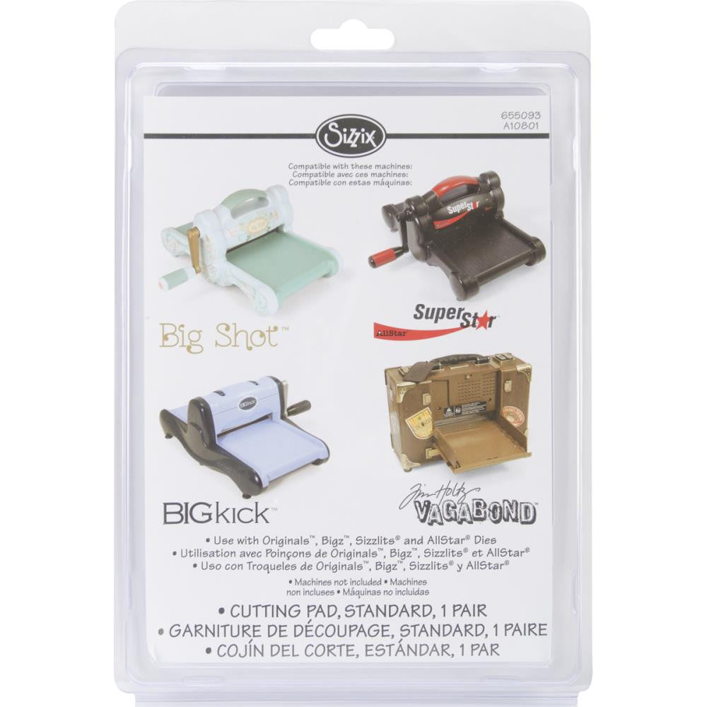 Big Shot Standard Cutting Pads / Placas de Corte para Big Shot Accesorios para Suajadoras Sizzix