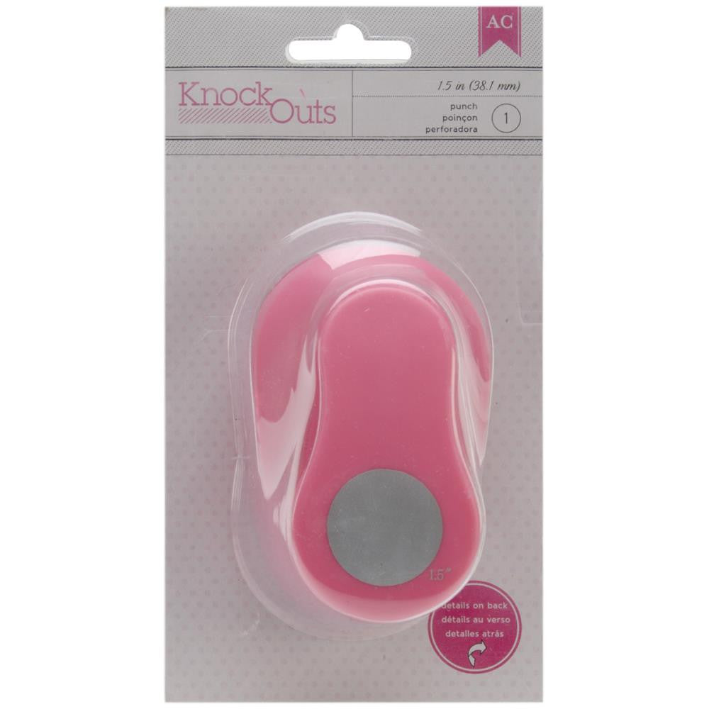 1.5" Circle Punch / Perforadora de Círculo 3.8 cm Descontinuado American Crafts