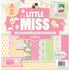 Single-Sided Paper Stack Pkg Little Miss 12 x 12 / Block Papel Niña Descontinuado DCWV