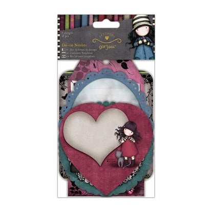 Die Cut Notelets Gorjuss / Block de Notas Troquelado Gorjuss Descontinuado DoCrafts