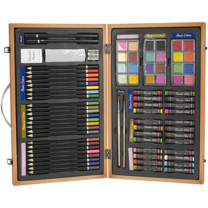 Deluxe Art Set / Juego de Arte de Lujo 80 Piezas Descontinuado Darice