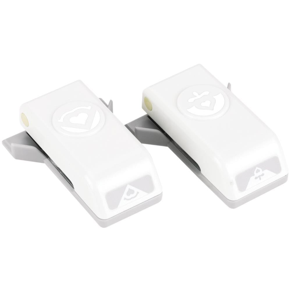 2 Pack King of Hearts Corner Punches / 2 Perforadoras de Esquinas decoradas Descontinuado Ek Success