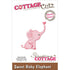 Sweet Baby Elephant / Suaje de Corte de Elefante Dados de Corte / Suajes / Troqueles Cottage Cutz