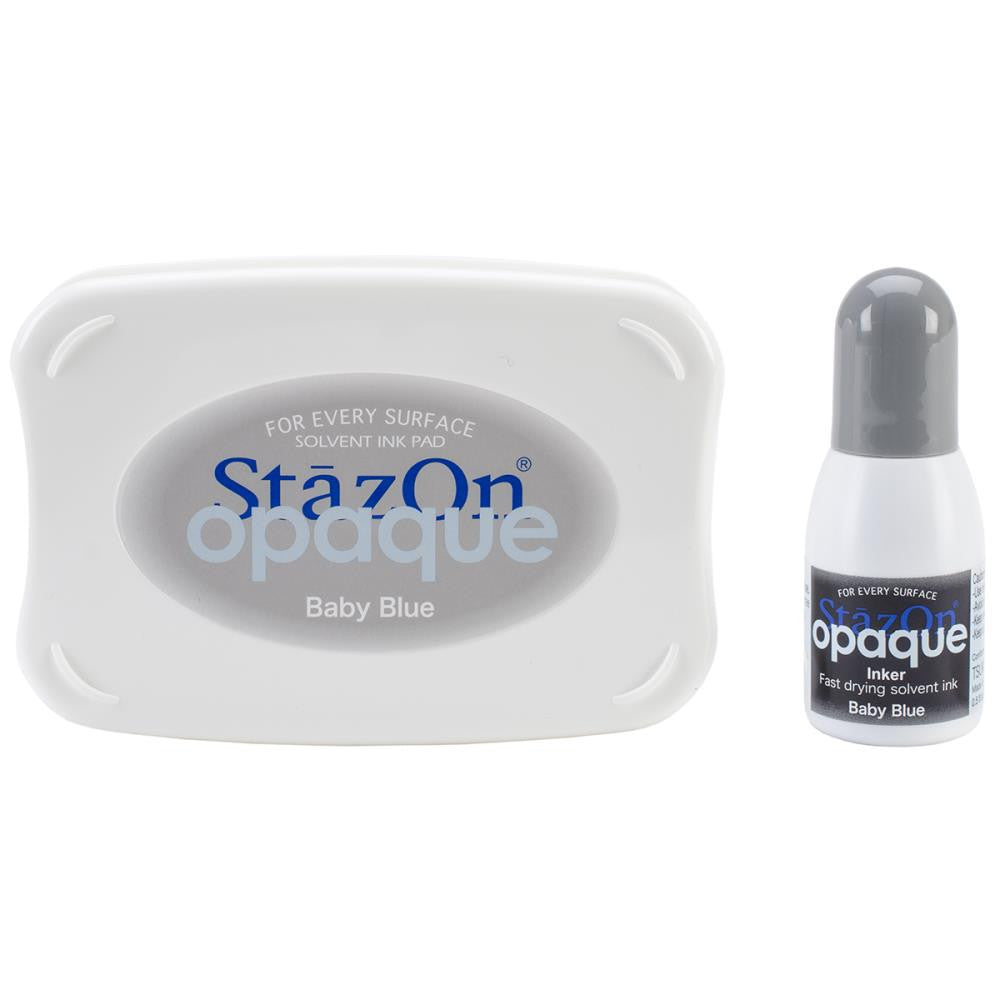Stazon Opaque Baby Blue / Tinta Opaca Azul Claro Descontinuado TSUKINEKO