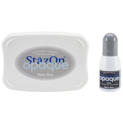 Stazon Opaque Baby Blue / Tinta Opaca Azul Claro Descontinuado TSUKINEKO