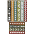 Tim Holtz Thinlits Dies 10 pc Shape Strips / Suajes de Orillas Descontinuado Sizzix