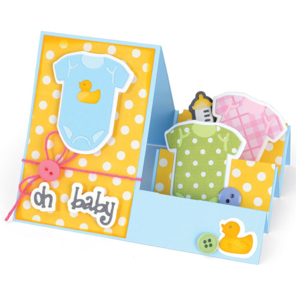 Triplits Oh Baby! Die / Suaje de Corte Caja de Oh Bebé! Descontinuado Sizzix