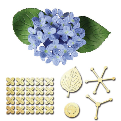 Shapeabilities Die D-Lites Hydrangea / Suaje de Hortensia Descontinuado Spellbinders
