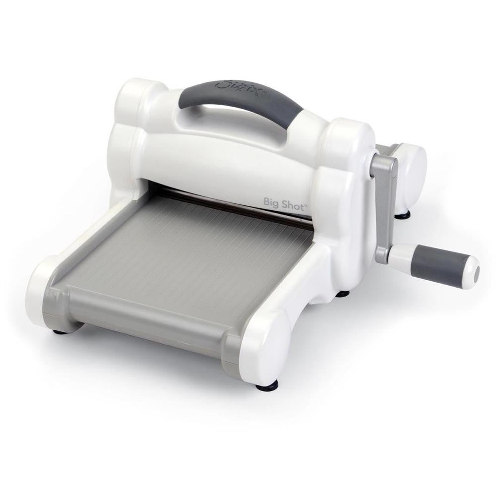 Big Shot White &amp; Gray Machine / Máquina de Corte y Grabado Big Shot Blanca &amp; Gris Descontinuado Sizzix