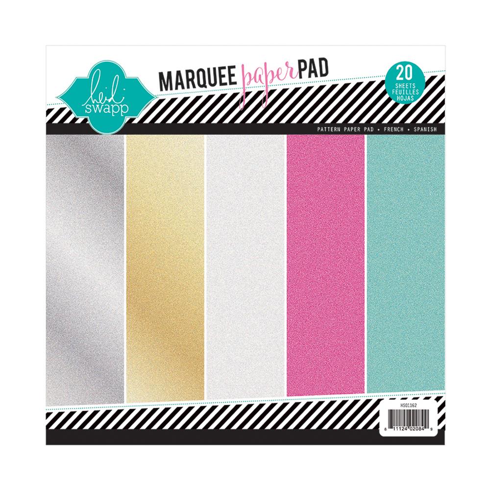 Marquee Love Glitter Paper 