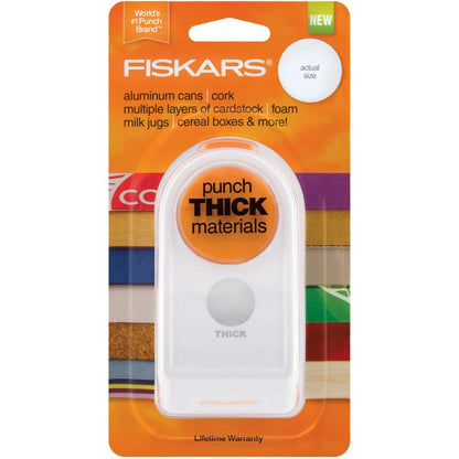 Circle 1" Thick Materials Punch / Perforadora para Materiales Gruesos de Círculo 2.54 cm Descontinuado Fiskars
