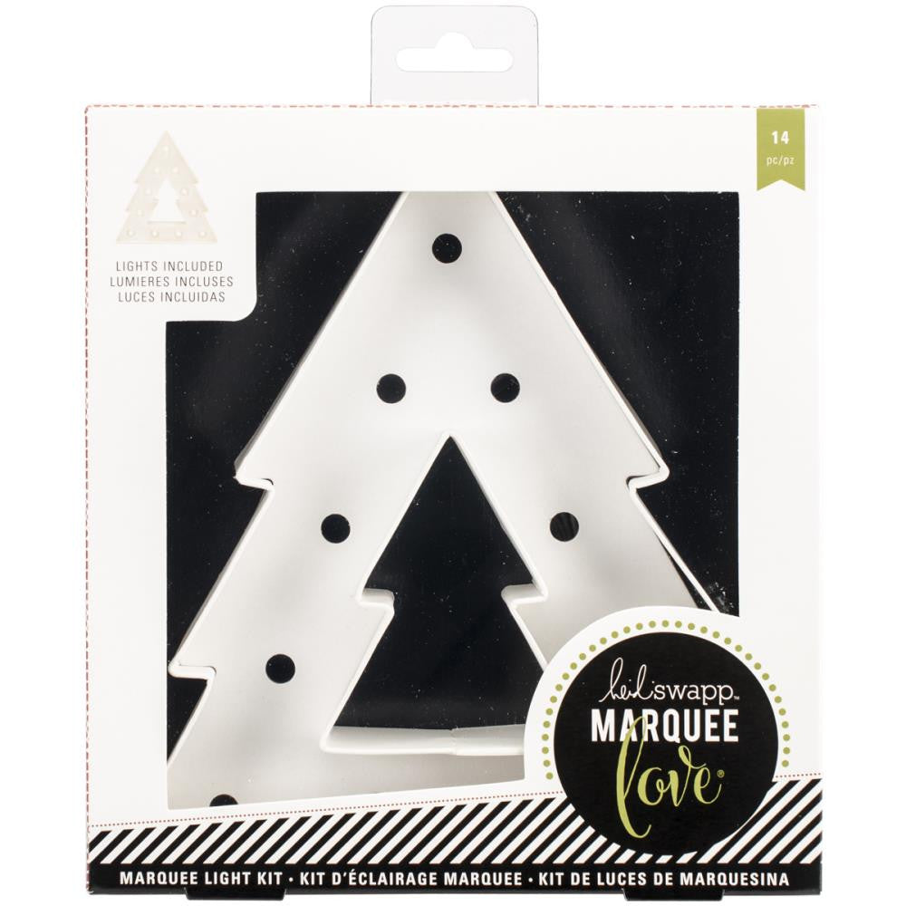 Marquee Light Kit Christmas Tree / Figura de Arbol de Navidad con Luces Descontinuado Heidi Swapp