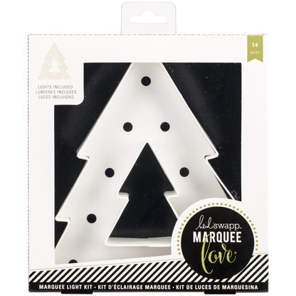 Marquee Light Kit Christmas Tree / Figura de Arbol de Navidad con Luces Descontinuado Heidi Swapp
