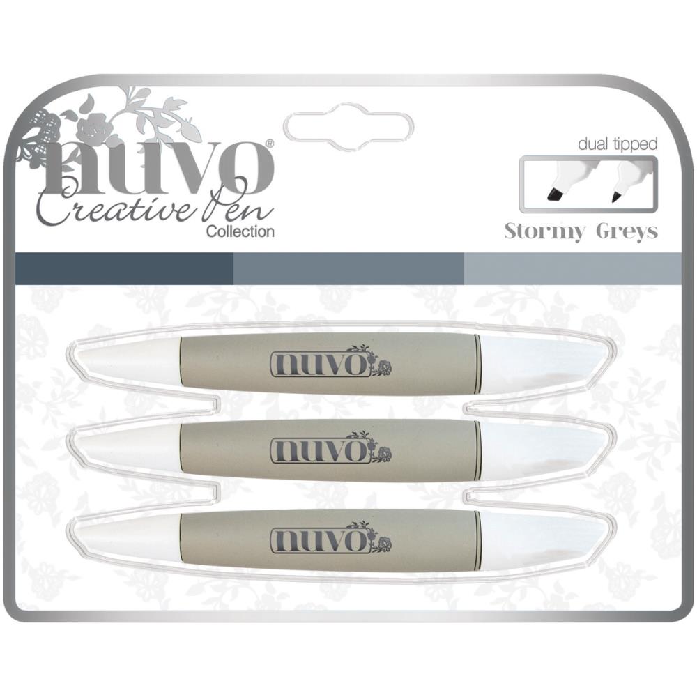 Marker Creative Pen Collection Stormy Greys / Marcadores Tonos Grises Descontinuado Nuvo