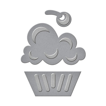 Shapeabilities Die D-Lites Cherry On Top / Suajes de Corte de Cupcake Descontinuado Spellbinders