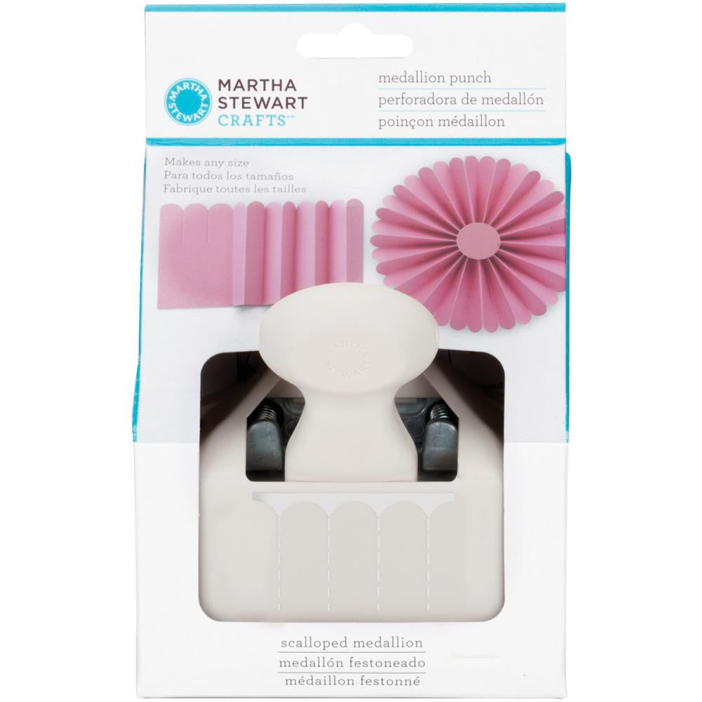 Scalloped Medallion Punch / Perforadora Medallón Escalopado Descontinuado Martha Stewart