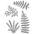 Shapeabilities Die D-Lites Ferns  / Suaje de Helechos Descontinuado Spellbinders