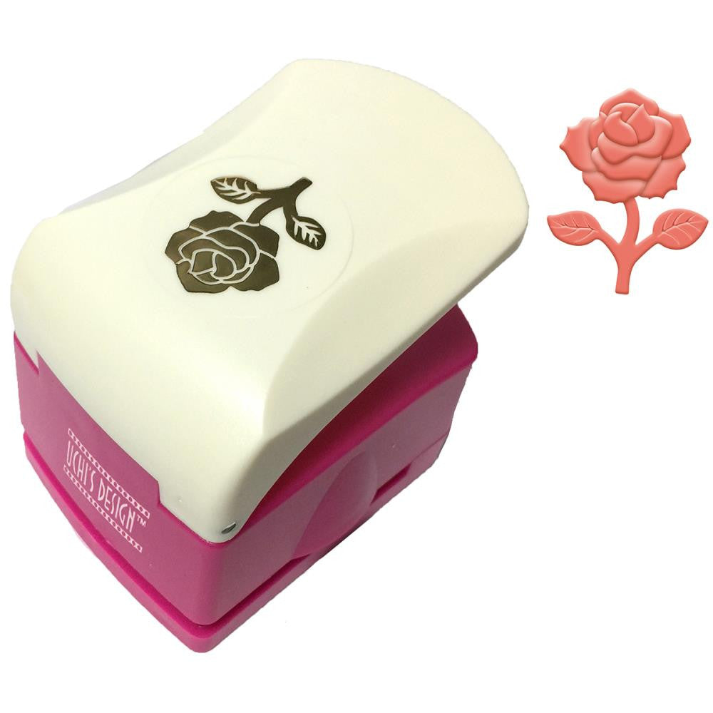 Punch &amp; Emboss Rose / Perforadora y Relieve de Rosa Descontinuado Uchis Desing