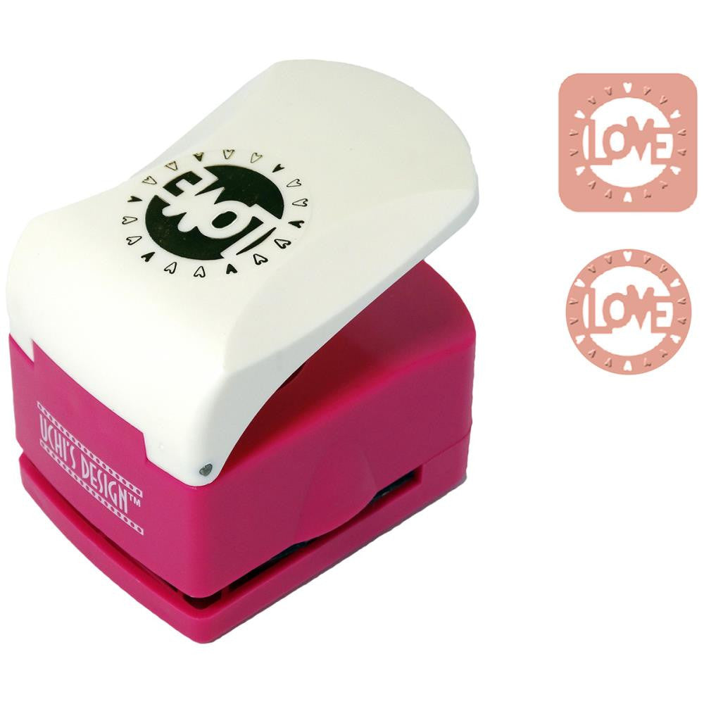 Punch &amp; Emboss Love / Perforadora y Relieve de Amor Descontinuado Uchis Desing