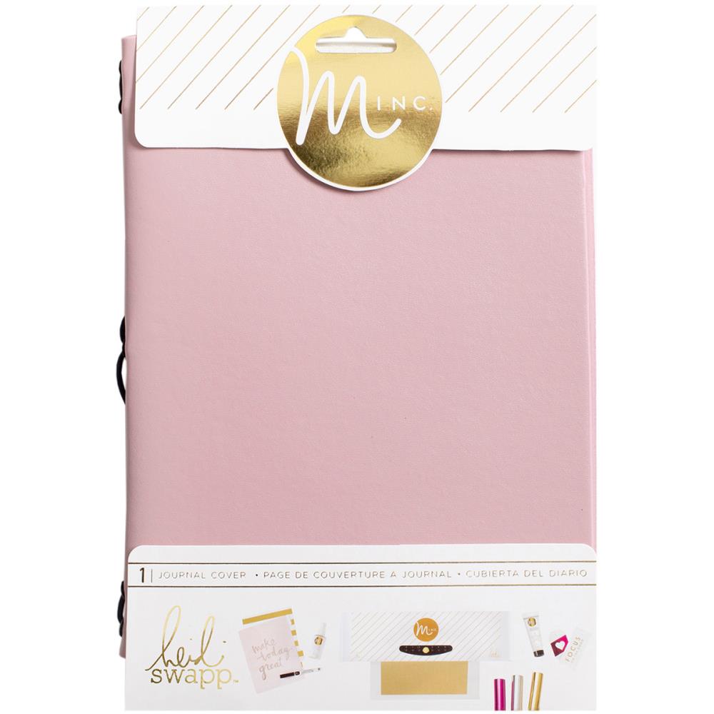 Minc Journal Cover Blush Vinyl / Cubierta para Diario Minc DESCONTINUADO Heidi Swapp