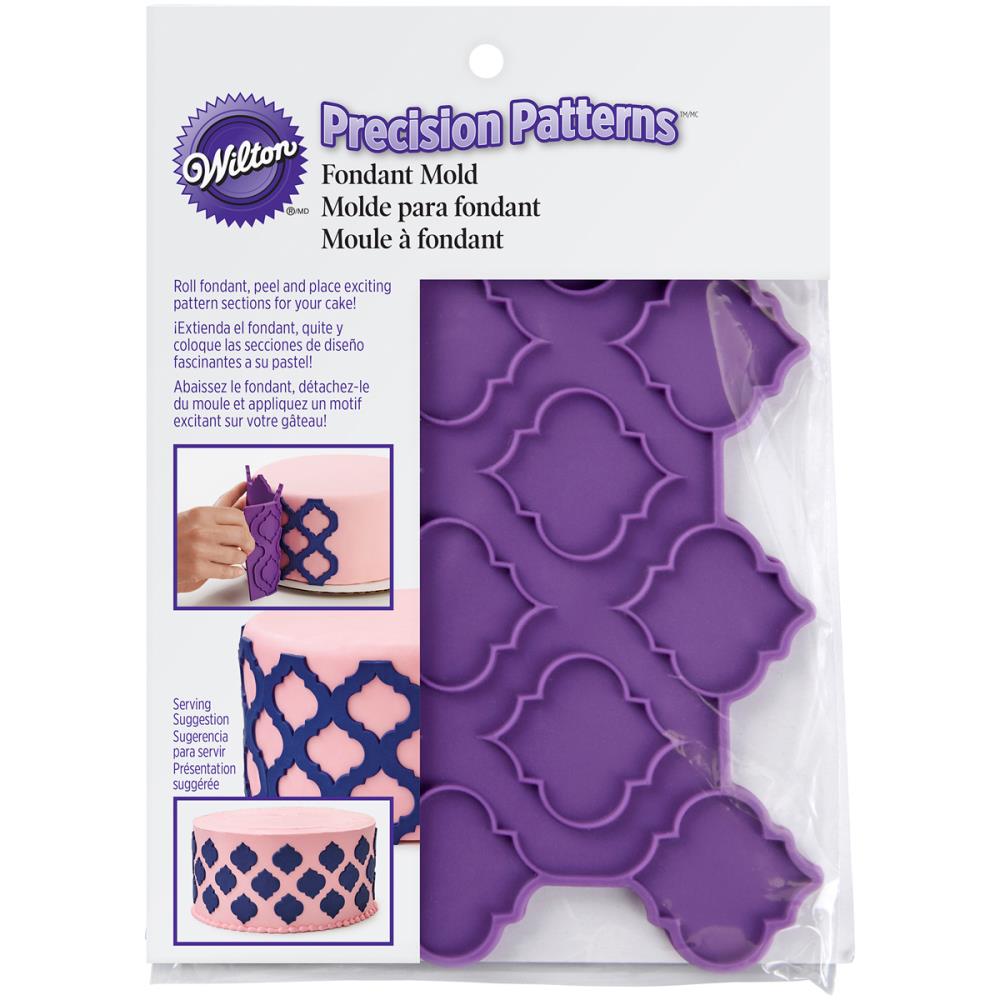 Silicone Precision Patterns Trellis / Molde Para Fondant Descontinuado Wilton