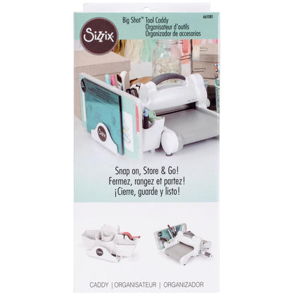 Big Shot Tool Caddy White / Organizador de Accesorios para Big Shot Blanco Descontinuado Sizzix