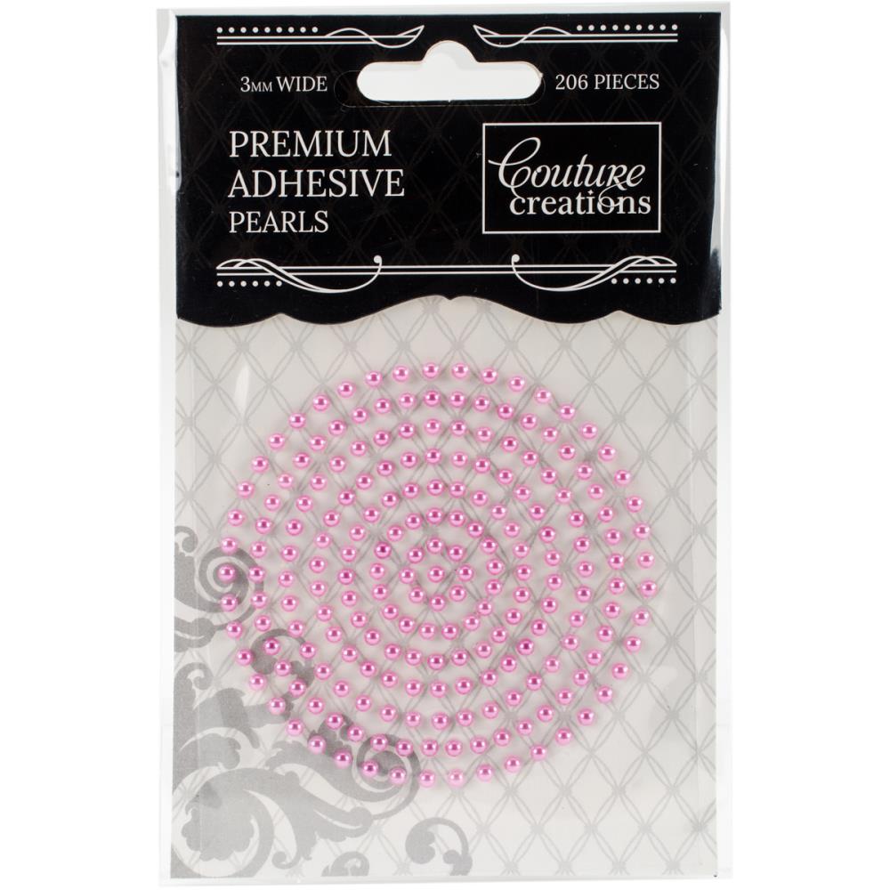 Self-Adhesive Pearls Pretty Pink / 206 Perlas Adhesivas Rosas Descontinuado Couture Creations