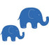 Elephants Dies / Suajes de Elefantes Descontinuado Kaiser Craft