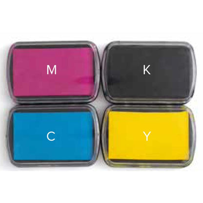 CMYK Ink Pads / Cojines de Tinta CMYK Descontinuado We R Memory Keepers