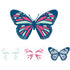 CMYK Butterfly Stamps / Sellos de Polímero para usarse en Capas Descontinuado We R Memory Keepers