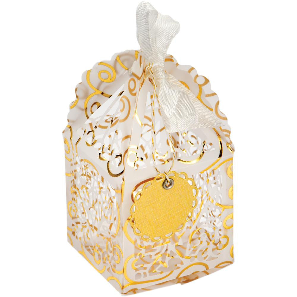 David Tutera Birdcage Favor Box / Suaje de Cajita tipo Jaula Descontinuado Sizzix