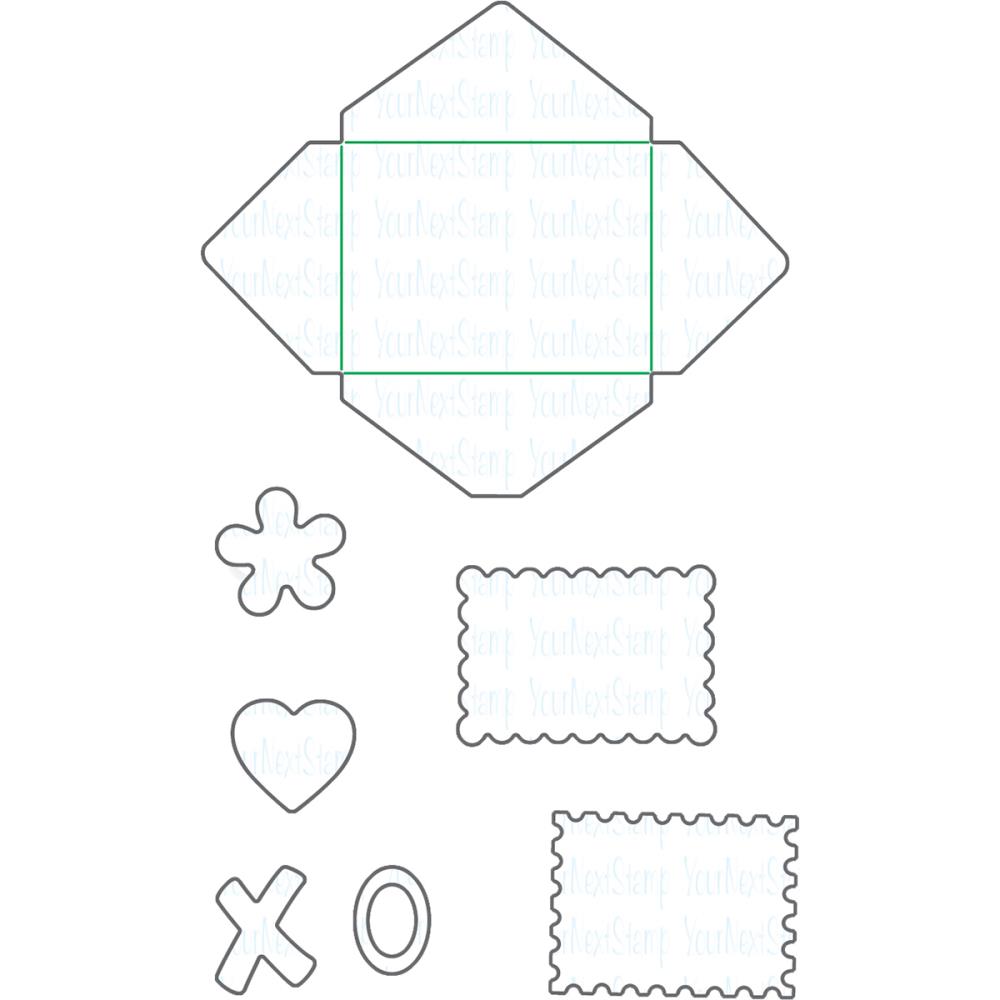 Mini Envelope Die / Suaje de Sobre Mini Descontinuado Your Next Stamp