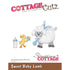 Sweet Baby Lamb Die / Suaje de Corderito y Pato Dados de Corte / Suajes / Troqueles Cottage Cutz