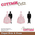 Elegant Bride & Groom Die /  Suaje de Novios Descontinuado Cottage Cutz