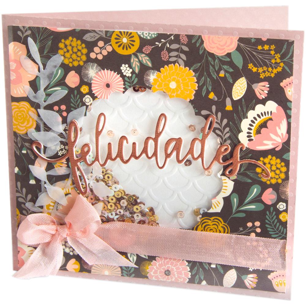 Thinlits Dies Felicidades / Suaje Felicidades Descontinuado Sizzix