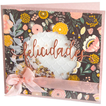 Thinlits Dies Felicidades / Suaje Felicidades Descontinuado Sizzix